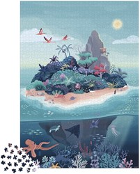 Janod Puzzle L'île mystérieuse