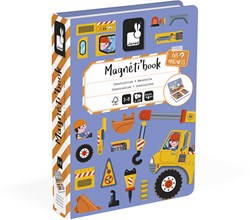 Janod magnetisch speelgoed - Magnetibook constructie magneetboek speelset