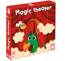 Janod Magisch Theater spel - Educatief bordspel voor kinderen - Magie en fantasie