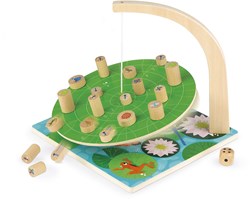 Janod spel - Behendigheidsspel Waterlelie challenge houten speelgoed
