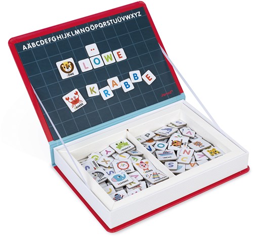 Janod magneetboek alfabet - educatief speelgoed Duits leren-3