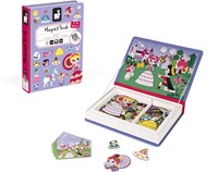 Janod Magnetibook - Magneetboek Prinsessen Speelset met 55 Magneten-2