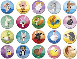 Janod memoryspel - dieren - educatief kartonspel voor kinderen