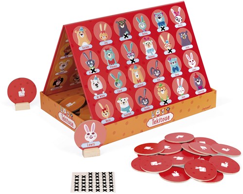 Janod Jeu / Jeu pour enfants Tekitoua / Qui est-ce?