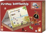 Janod Zeeslag Spel - Piraten Strategisch Spel Magnetisch-3