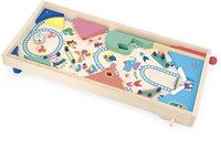 Janod flipper - jeu de kermesse en bois pour enfants dès 5 ans