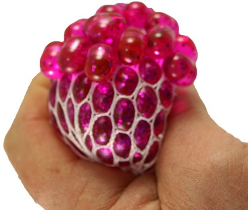 Squeeze Bubbel Bal stressbal met waterparels - knijpbal speelgoed-3