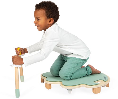 Janod Sweet Cocoon - Skateboard voor kinderen - Houten balansbord-3