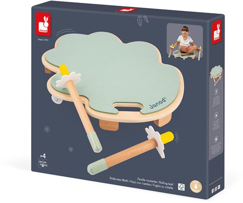 Janod Sweet Cocoon - Skateboard voor kinderen - Houten balansbord