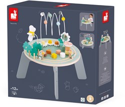 Janod Sweet Cocoon - Activiteitentafel Hout Tuin - 9 Activiteiten