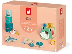 Janod - Coffret 12 Mois Jouet Sensoriel - Développement Bébé