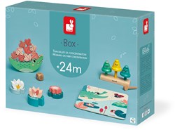 Janod - Speelgoed Box 24 Maanden Concentratie - Educatief Houten Speelgoed