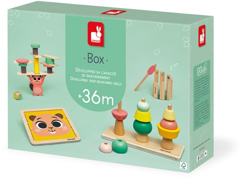 Janod - Box 36 maanden ontwikkeling redeneervaardigheden