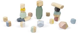 Janod stapelstenen Sweet Cocoon - houten bouwstenen voor kinderen