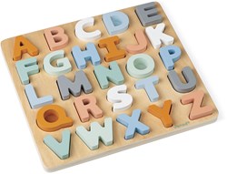Janod Sweet Cocoon houten vormenpuzzel Alfabet - 26 stukjes