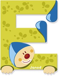 Janod Clown Letter -  E