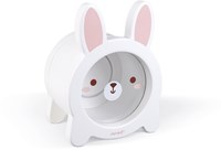 Janod tirelire - lapin en bois avec fenêtre transparente pour enfants
