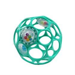Oball Rammelaar 10 cm - Blauw / Groen