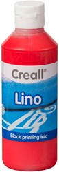Creall lino verf lichtrood 250ml - linoleumverf voor printen en knutselen