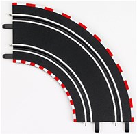 Carrera virage circuit de course - 2 pièces éléments de piste plastique 1:43-3