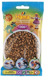 Hama Perles à Repasser - Marron Nougat - 1000 pièces - Jouet créatif