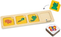 Janod educatief spel reeksen in de tuin - chronologisch leren voor kinderen