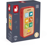 Janod houten speelgoed telefoon met geluid - interactief kinderspeelgoed-2