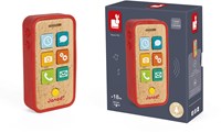 Janod houten speelgoed telefoon met geluid - interactief kinderspeelgoed-3