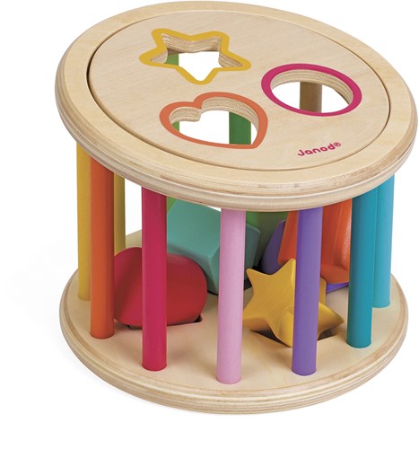 Janod houten vormenstoof - educatief speelgoed vormen en kleuren