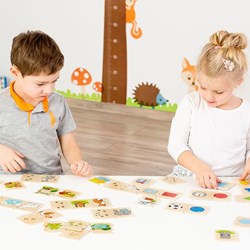 Beleduc puzzle en bois Cognito formes jouet éducatif enfants