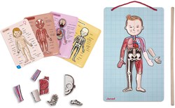 Janod Magnetisch Spel Menselijk Lichaam - Educatief Speelgoed Biologie