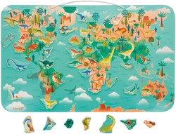 Janod Dino - Magneetbord Dino-Wereld