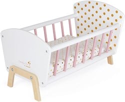 Janod houten poppenbed Candy Chic