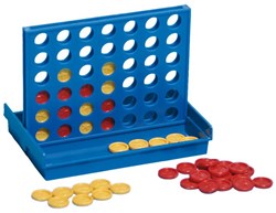 Vier wint denkspel voor kinderen en volwassenen - klassiek spel