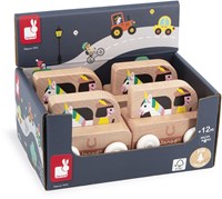 Janod houten eenhoornbus - fantasie speelgoed voor kinderen