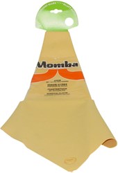 Chamois synthétique jaune Momba 38x50 cm absorbant nettoyage