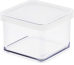 Rotho bewaardoos vierkant 0,5L wit - voedselcontainer BPA-vrij