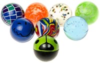 Duckiez stuiterballen set - 40 stuks kleurrijke speelballen 45mm