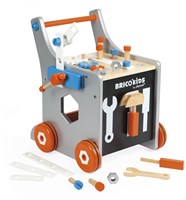 Janod Brico'kids - Chariot DIY magnétique pour enfants - Jouet en bois