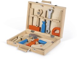 Janod houten gereedschapskist Brico'kids - speelgoed gereedschap set