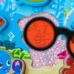 Baby Einstein puzzle en bois Submarine Adventure - animaux sous-marins
