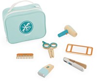 Janod - Set de coiffeur en bois dans une valisette - 6 pièces