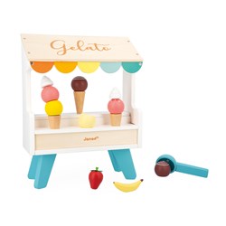 Janod houten ijssalon speelset - Glacier - magnetisch speelgoed