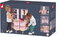 Janod houten speelgoedkeuken Twist met licht en geluid - inclusief accessoires