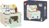 Janod houten speelkeuken - kleine kinderkeuken met accessoires-2