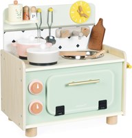 Janod houten speelkeuken - kleine kinderkeuken met accessoires