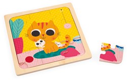 Janod Puzzel - Kat Peanut