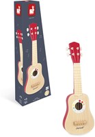 Janod Confetti - Ukulélé pour enfants - Instrument de musique en bois coloré-3