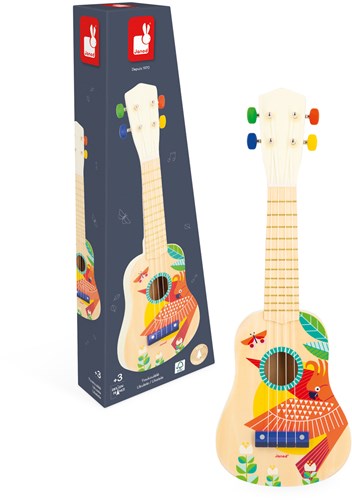 Janod Gioia - Ukulélé - Instrument de musique en bois pour enfants-2