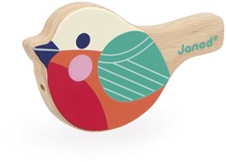 Janod fluitje vogel - houten muziekspeelgoed voor kinderen